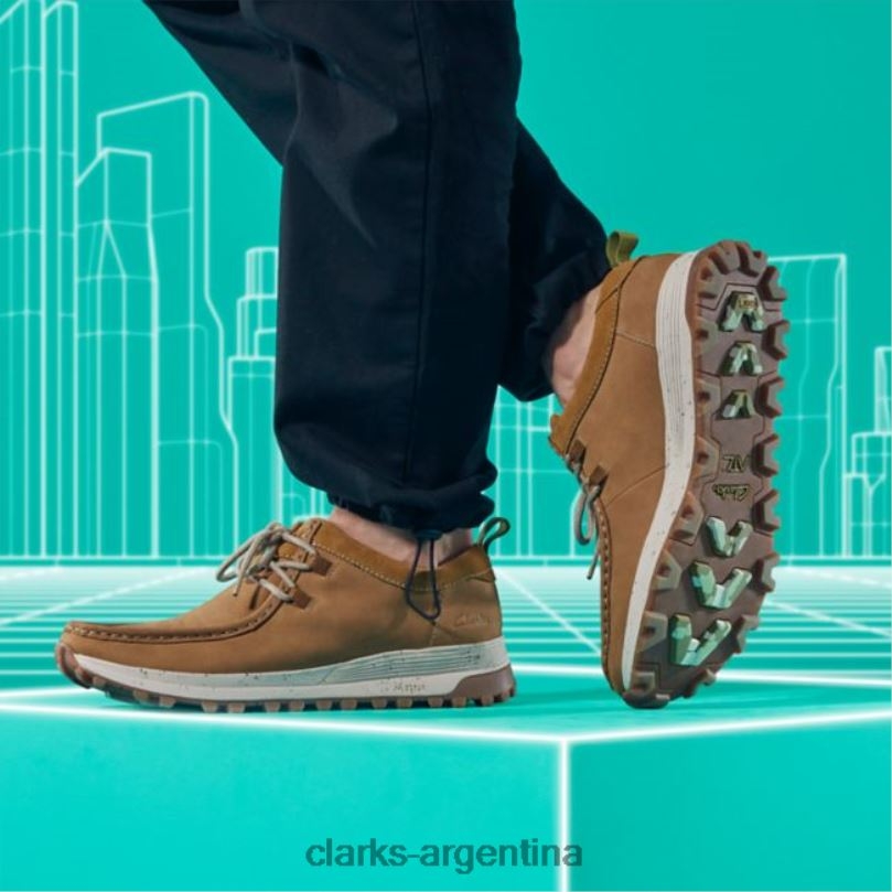 Clarks hombres 2FZPZ6647 atl trek wally nubuck musgo de roble clarks nubuck musgo de roble nubuck musgo de roble