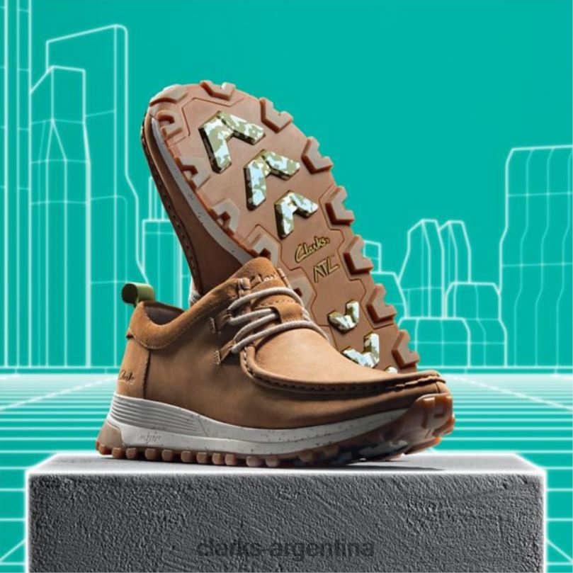 Clarks hombres 2FZPZ6647 atl trek wally nubuck musgo de roble clarks nubuck musgo de roble nubuck musgo de roble