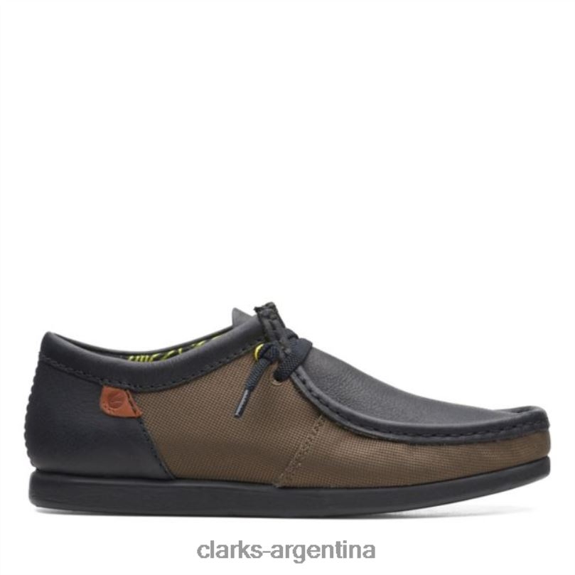 Clarks hombres 2FZPZ6655 shacre lite moc combinación oliva clarks combinación oliva combinación de oliva