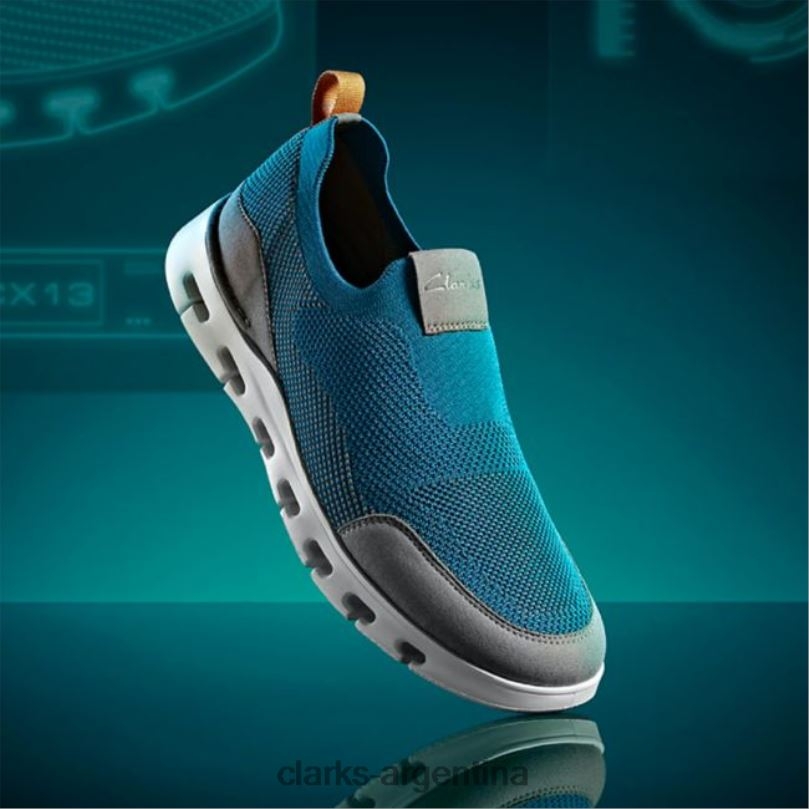 Clarks hombres 2FZPZ6669 naturaleza x facilidad verde azulado clarks verde azulado verde azulado