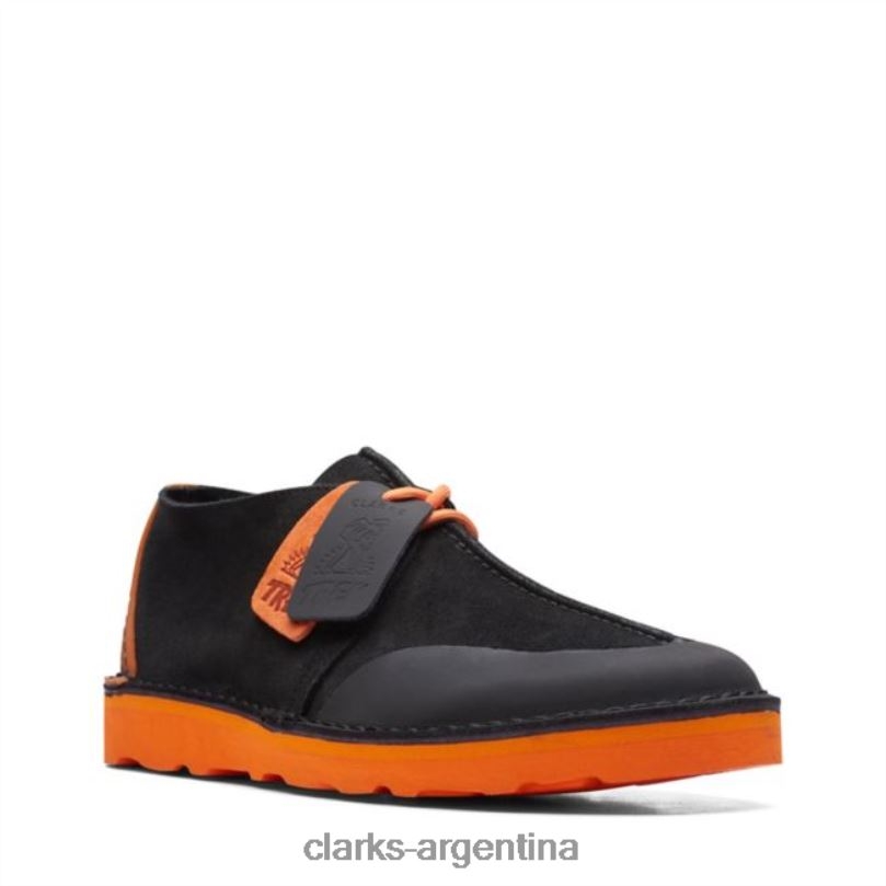 Clarks hombres 2FZPZ6706 clarks deserttrekftre negro/naranja negro/naranja negro/naranja
