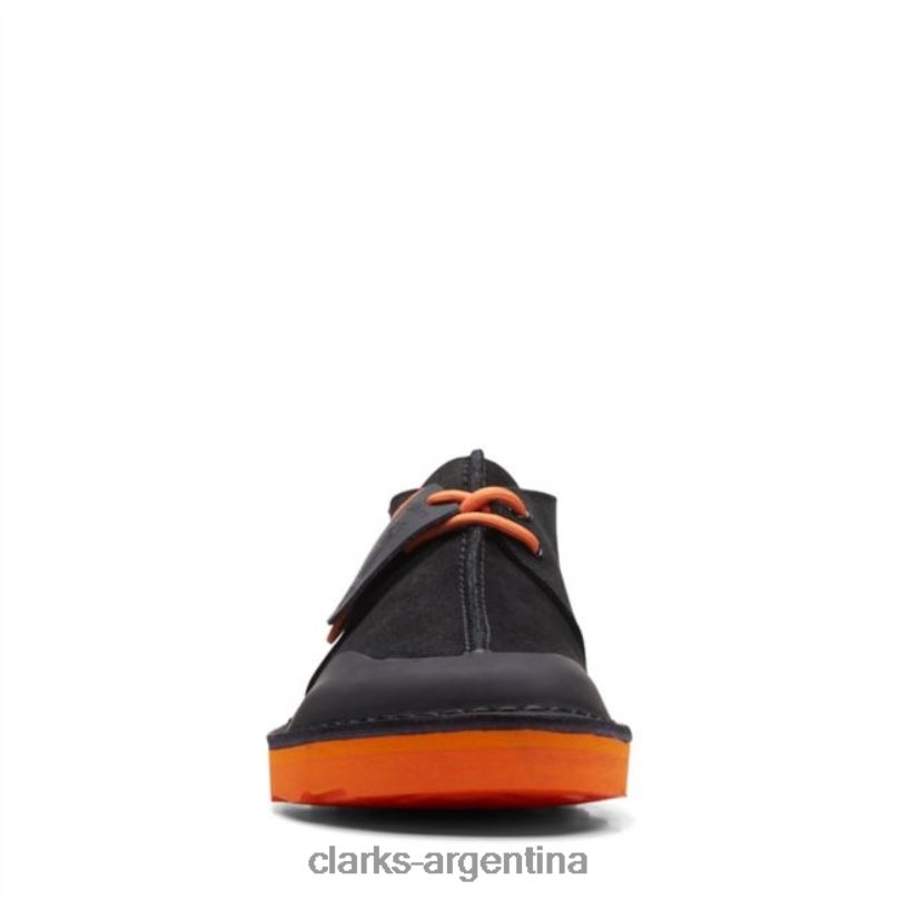 Clarks hombres 2FZPZ6706 clarks deserttrekftre negro/naranja negro/naranja negro/naranja