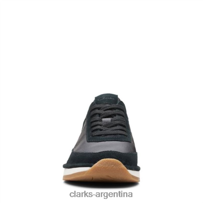 Clarks hombres 2FZPZ6723 combinación negra clarks craft run lace combinación negra combinación negra