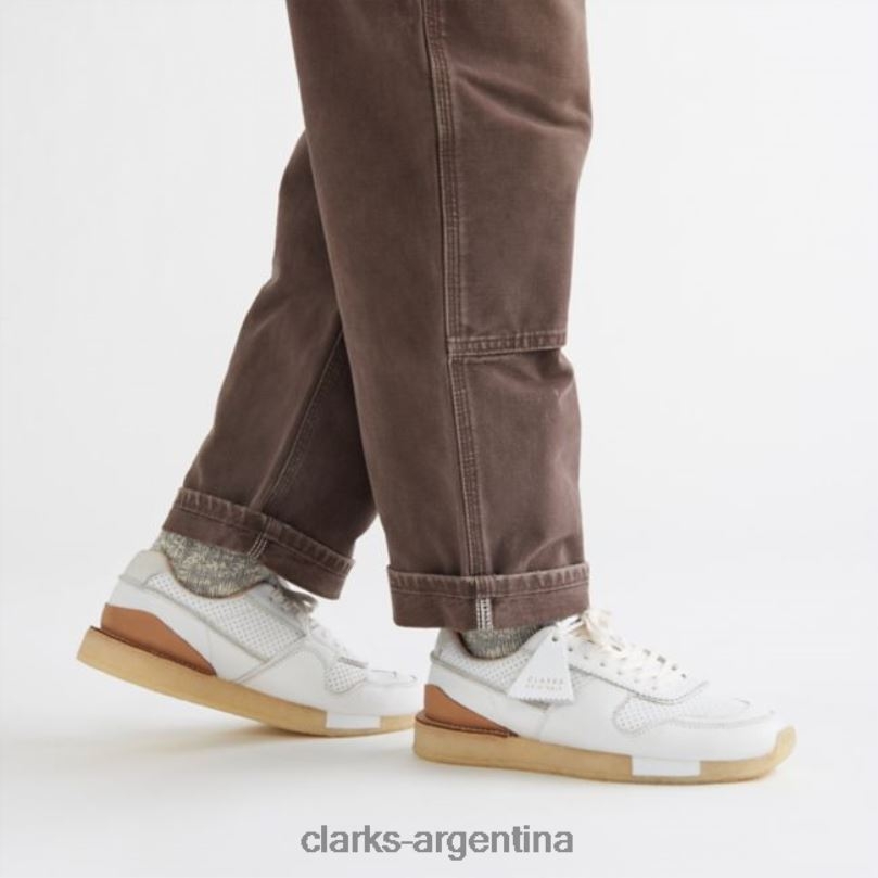 Clarks hombres 2FZPZ6725 tor run combi blanco clarks combi blanco combinación blanca