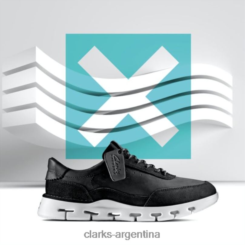 Clarks hombres 2FZPZ6807 combinación naturaleza x negro combinación clarks negro combinación negra