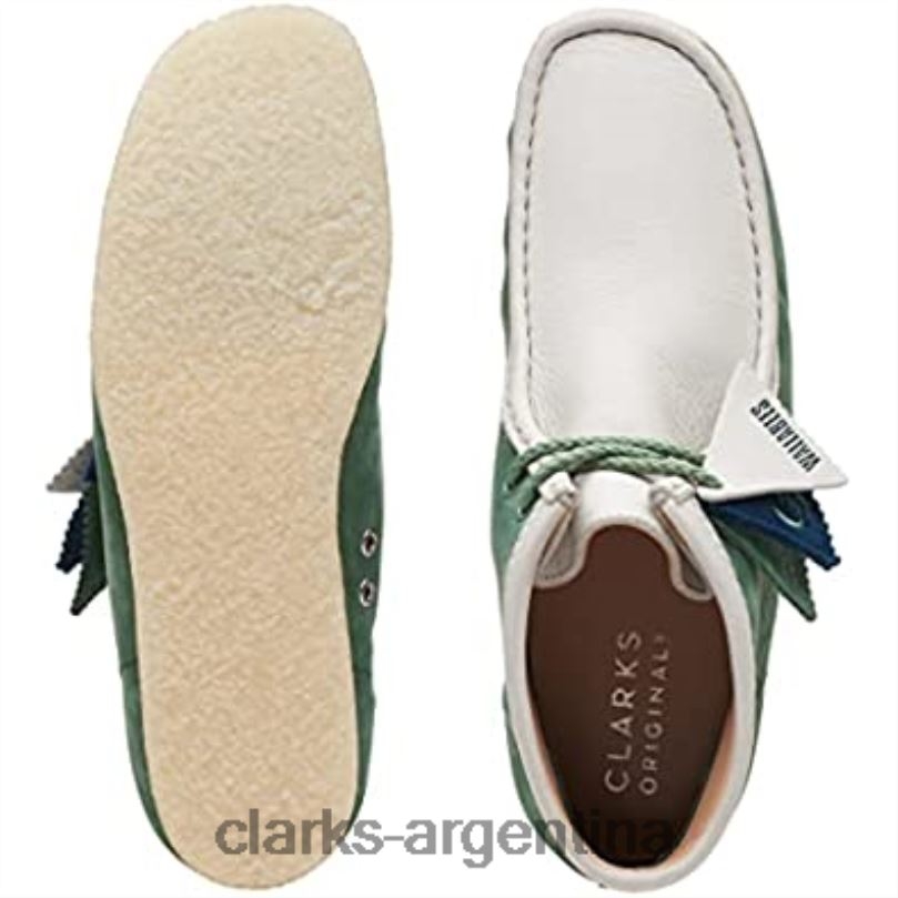 Clarks hombres 2FZPZ864 nubuck verde clarks originales para hombre wallabee bt vcy nubuck verde nubuck verde