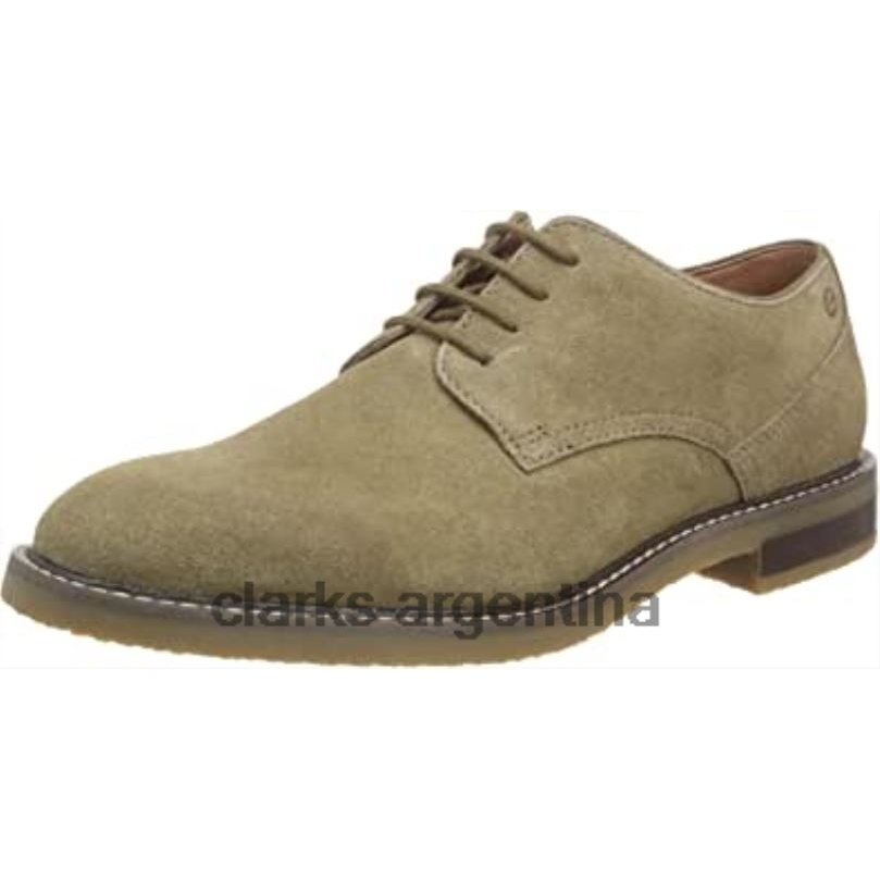 Clarks hombres 2FZPZ1062 clarks jaxen low oxford ante oliva para hombre ante oliva
