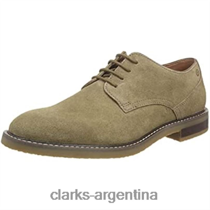 Clarks hombres 2FZPZ1062 clarks jaxen low oxford ante oliva para hombre ante oliva