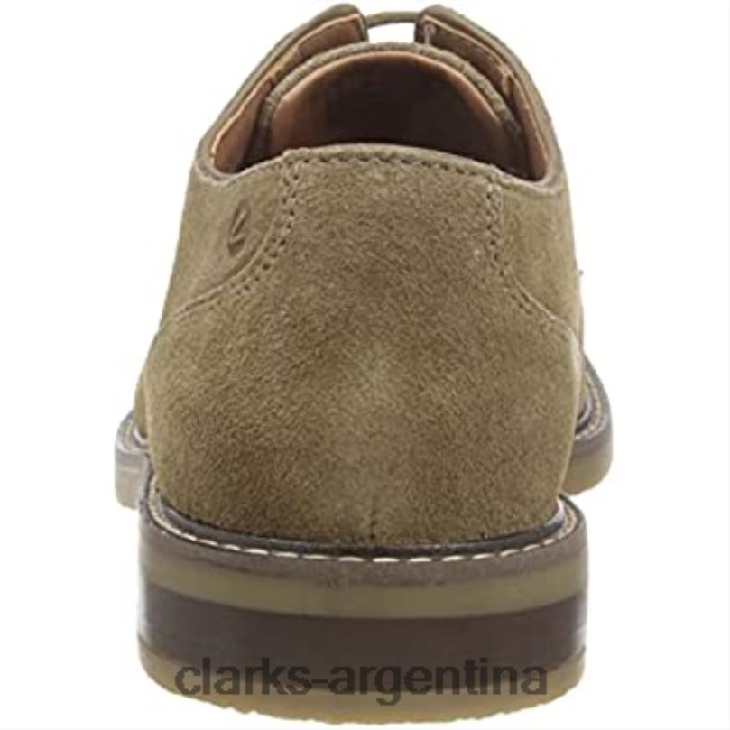 Clarks hombres 2FZPZ1062 clarks jaxen low oxford ante oliva para hombre ante oliva