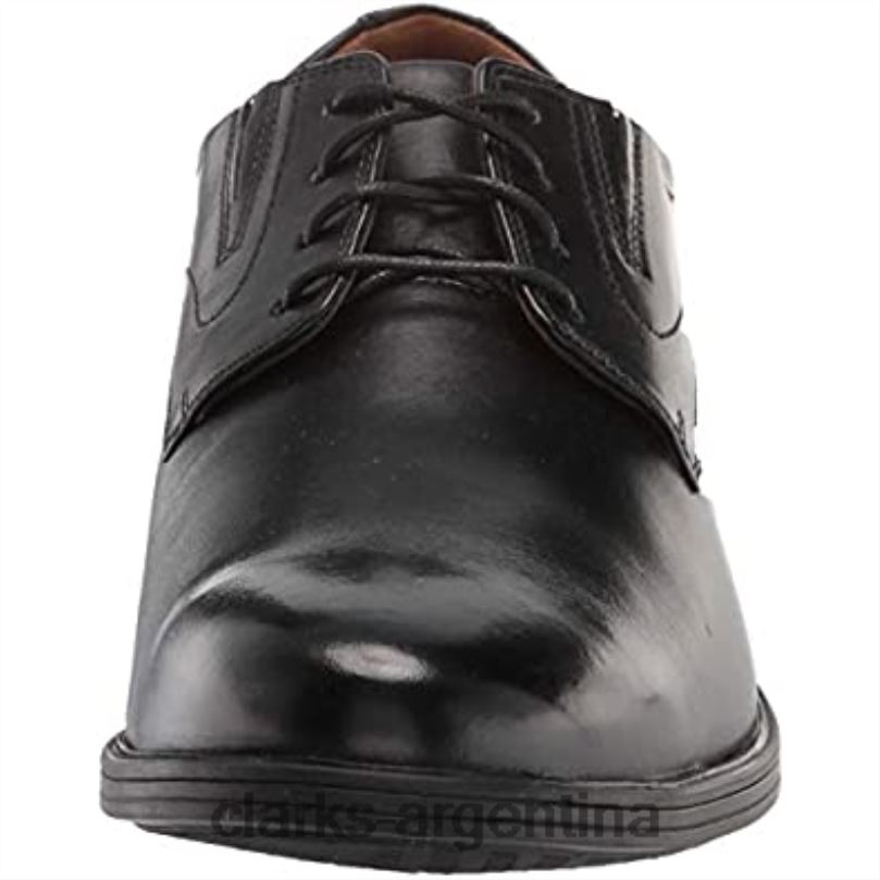 Clarks hombres 2FZPZ1077 clarks whiddon plaoxford hombre cuero negro cuero negro