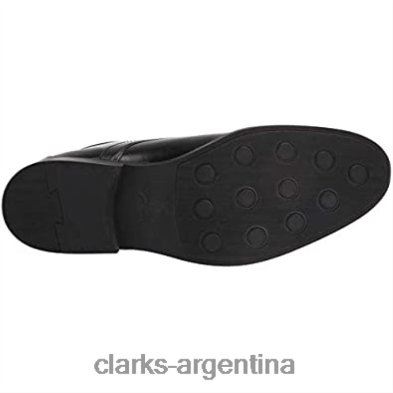 Clarks hombres 2FZPZ1077 clarks whiddon plaoxford hombre cuero negro cuero negro