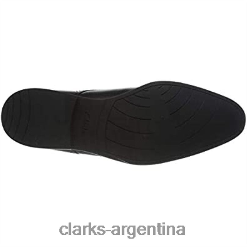 Clarks hombres 2FZPZ1175 zapatos planos clarks oxford bampton park hombre cuero negro cuero negro