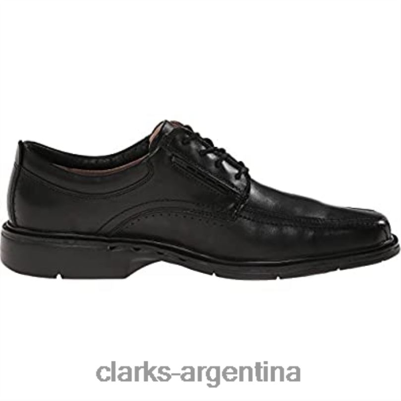 Clarks hombres 2FZPZ1256 Clarks Oxford Unkenneth desestructurados para hombre negros negro