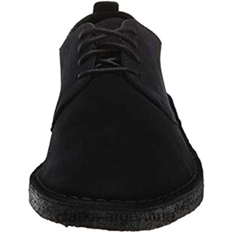 Clarks hombres 2FZPZ1379 Clarks Desert London Oxford de ante negro para hombre ante negro