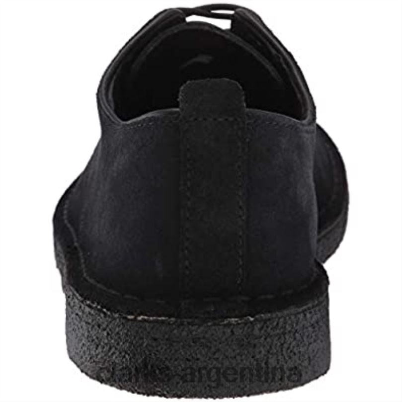 Clarks hombres 2FZPZ1379 Clarks Desert London Oxford de ante negro para hombre ante negro
