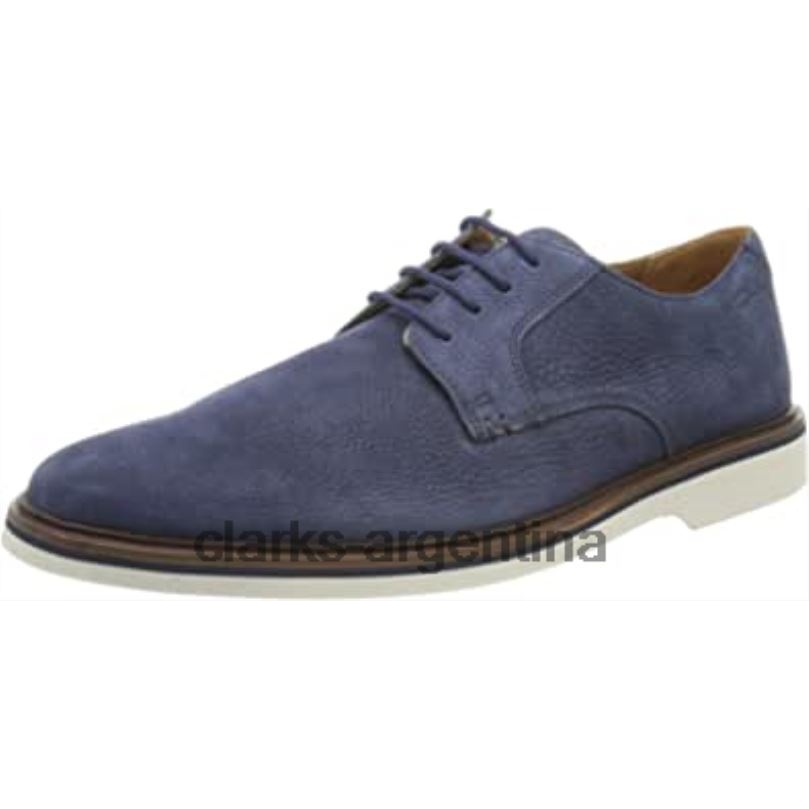 Clarks hombres 2FZPZ1513 zapatos clarks malwood plaoxford azules para hombre azul