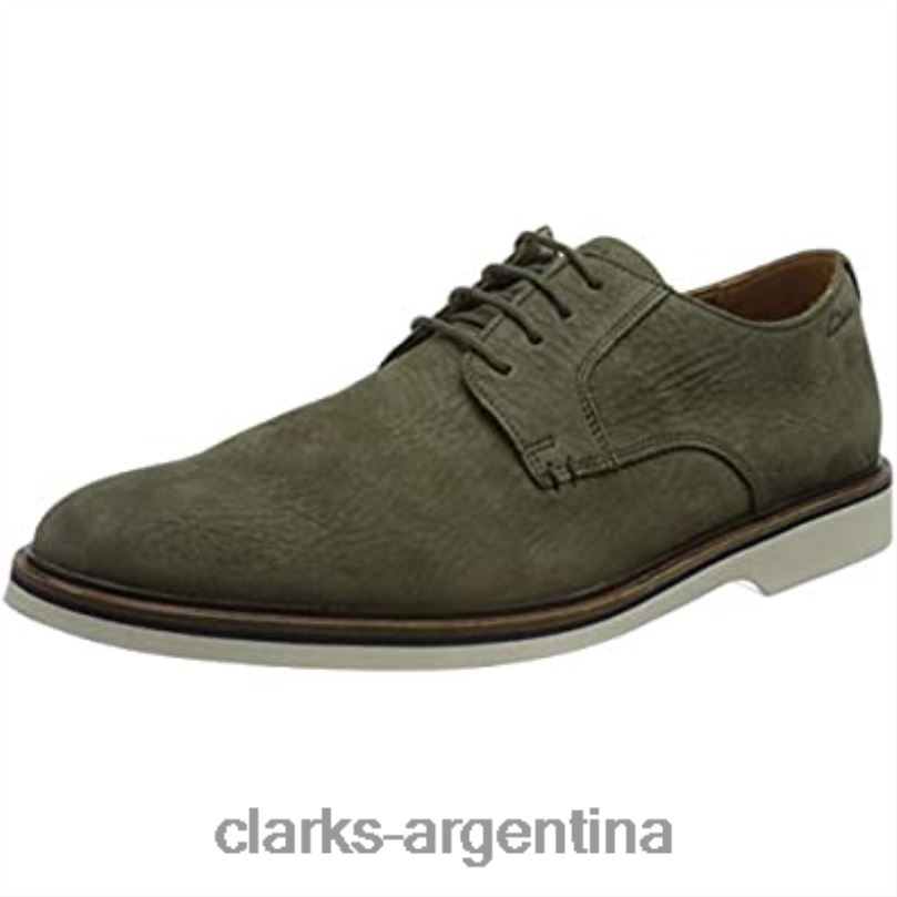 Clarks hombres 2FZPZ1530 clarks malwood plaoxford verde hombre verde
