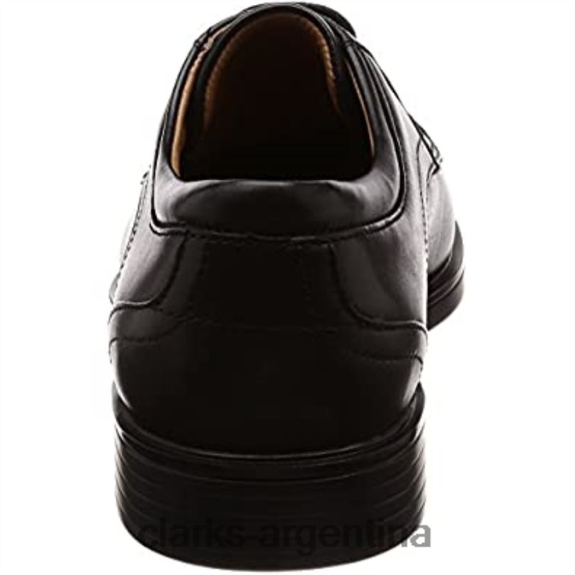 Clarks hombres 2FZPZ1599 zapatos planos un aldric park oxford para hombre clarks negros cuero negro