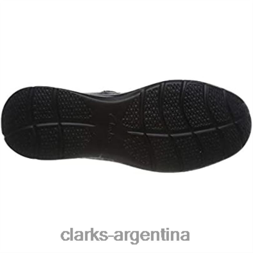 Clarks hombres 2FZPZ1621 zapatos planos cotrell walk oxford para hombre clarks black oily lea lea aceitosa negra