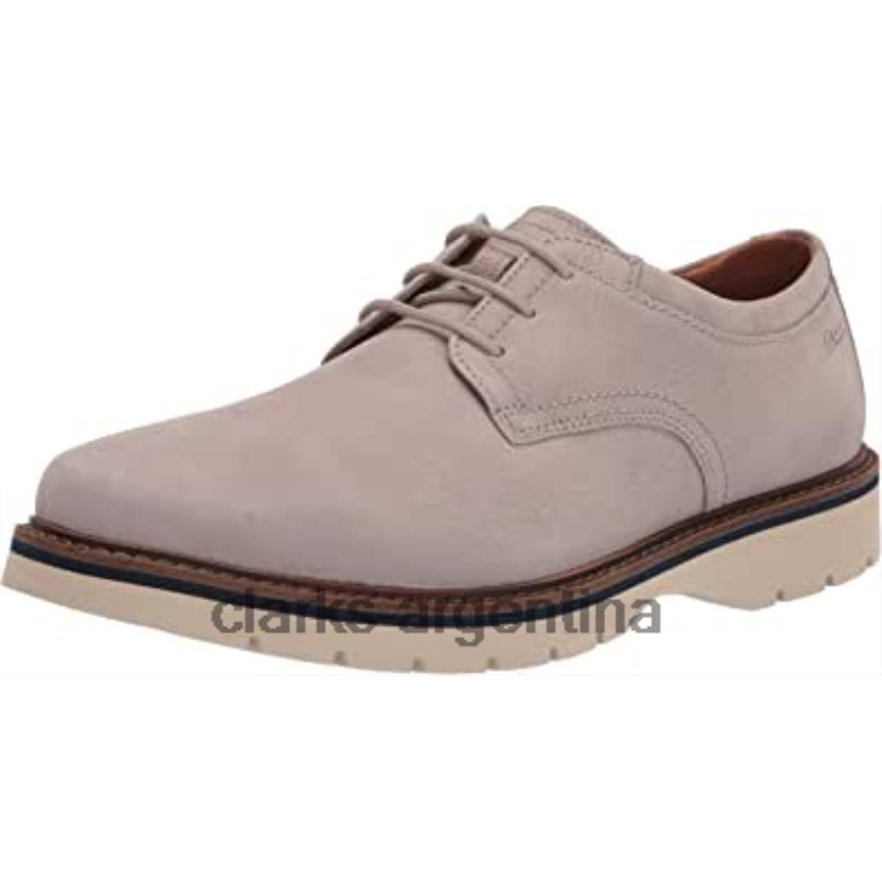 Clarks hombres 2FZPZ1679 bayhill plaoxford clarks piedra nubuck para hombre nubuck de piedra