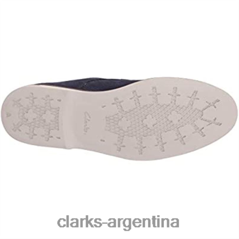 Clarks hombres 2FZPZ2125 clarks malwood plaoxford nubuck azul marino para hombre nubuck azul marino