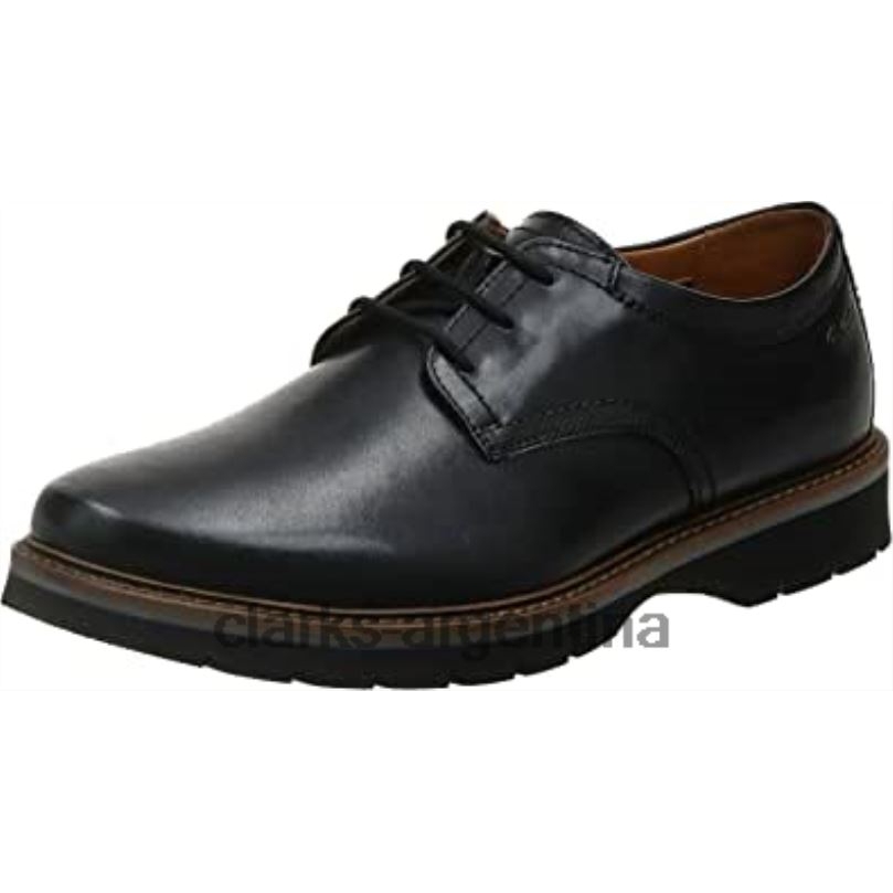 Clarks hombres 2FZPZ2351 clarks bayhill plaoxford hombre cuero negro cuero negro