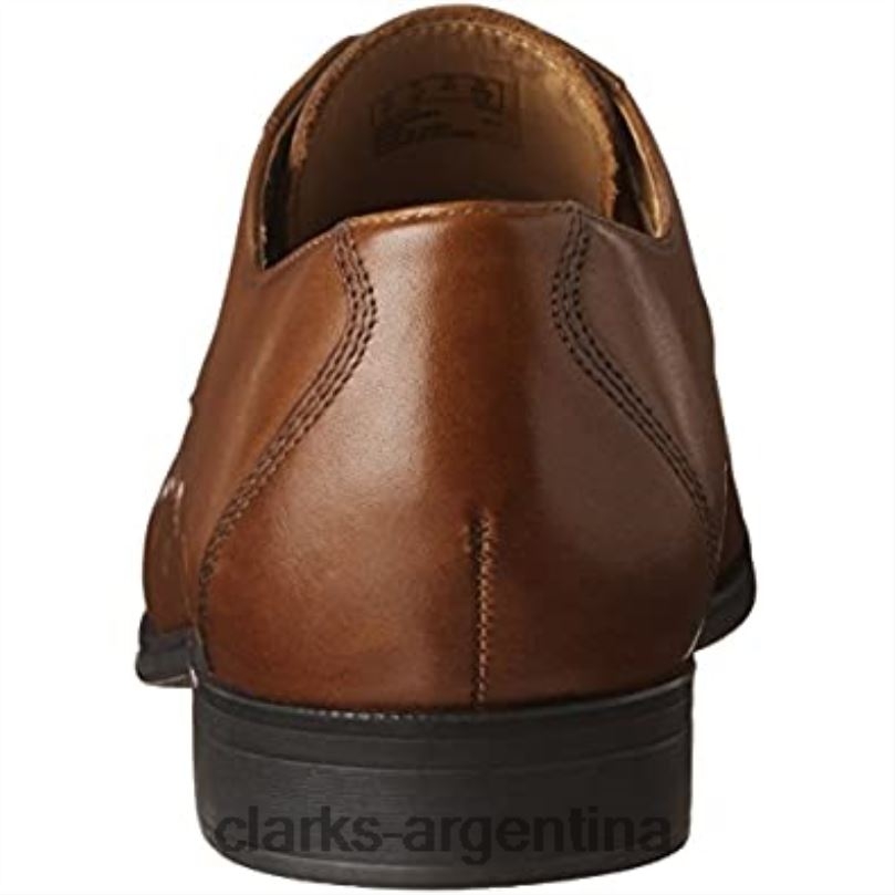 Clarks hombres 2FZPZ2575 clarks gilman lace oxford para hombre de cuero tostado oscuro cuero bronceado oscuro