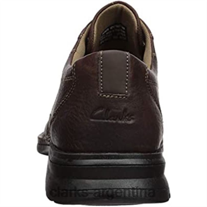 Clarks hombres 2FZPZ574 clarks de cuero aceitoso marrón espace oxford para hombre cuero aceitoso marrón