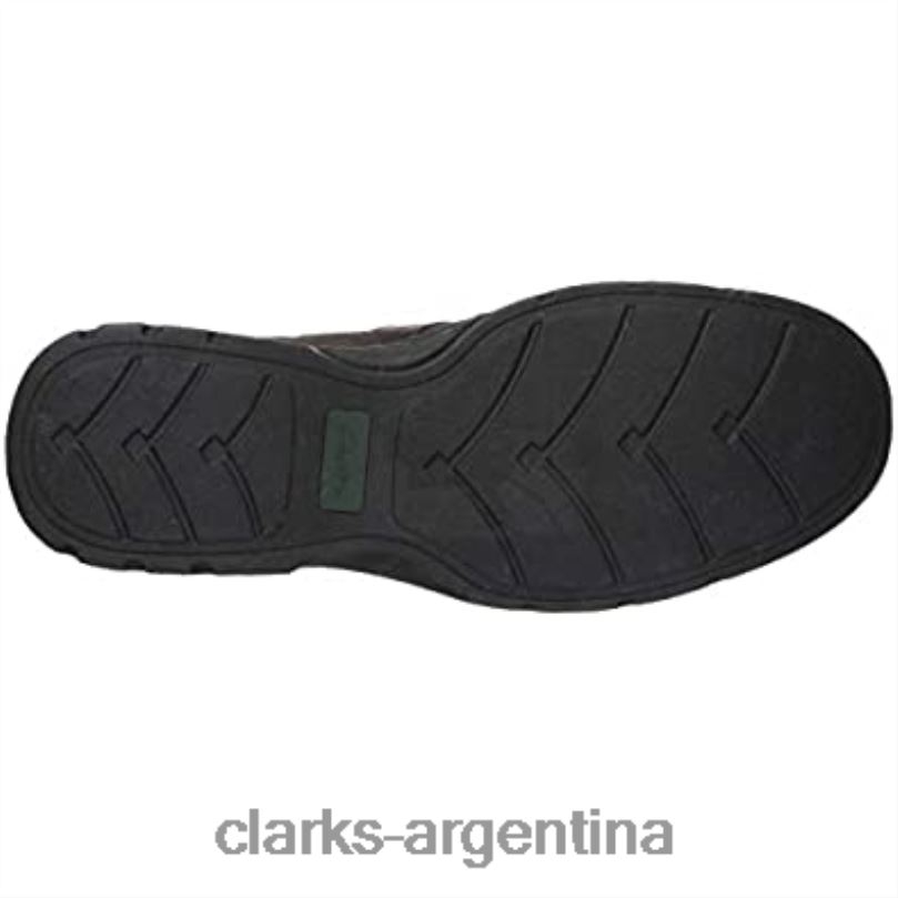 Clarks hombres 2FZPZ574 clarks de cuero aceitoso marrón espace oxford para hombre cuero aceitoso marrón