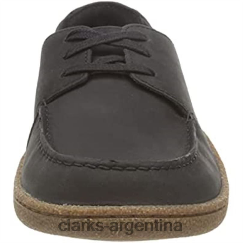 Clarks hombres 2FZPZ720 Clarks Pilton Lace Oxford de nobuk negro para hombre nubuck negro