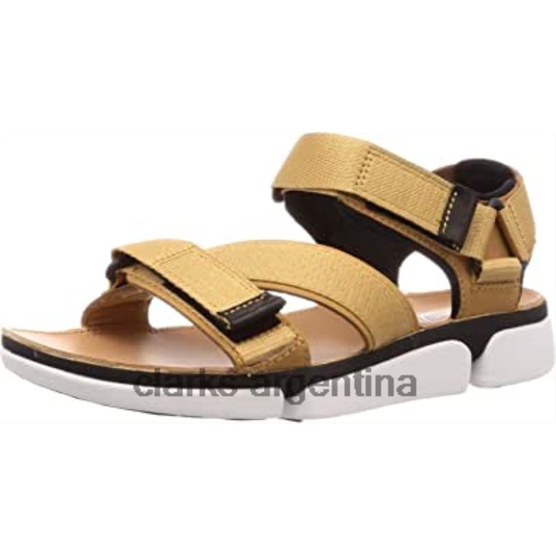 Clarks hombres 2FZPZ1647 sandalias tricove sun con tira en el tobillo para hombre clarks brown tan combi combinación marrón tostado