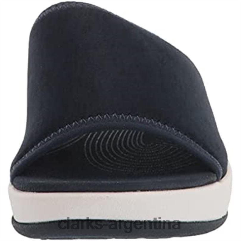 Clarks hombres 2FZPZ166 sandalia tipo chancla arla nora para hombre textil azul marino clarks textil azul marino