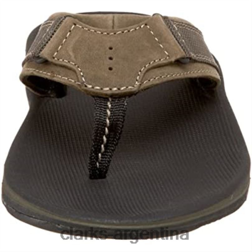 Clarks hombres 2FZPZ2294 sandalia stoli hombre clarks oliva aceituna