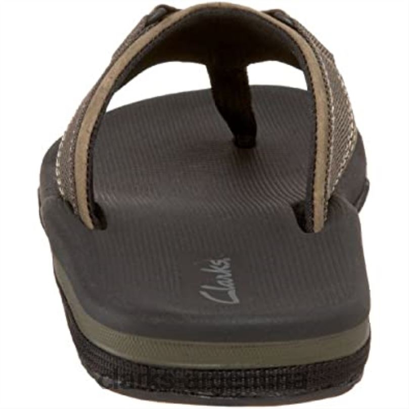 Clarks hombres 2FZPZ2294 sandalia stoli hombre clarks oliva aceituna