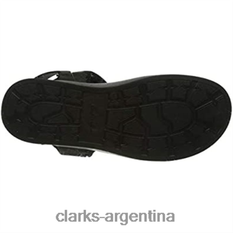 Clarks hombres 2FZPZ360 Sandalia clarks sunder range de nobuk negro para hombre nubuck negro