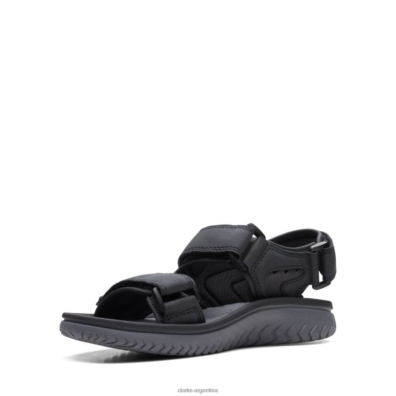 Clarks hombres 2FZPZ3629 wesley bay clarks negro negro