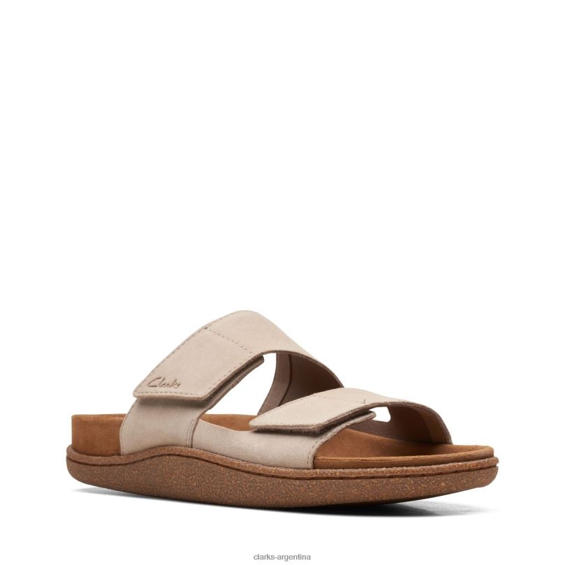 Clarks hombres 2FZPZ3749 correa pilton clarks gamuza arena gamuza arena