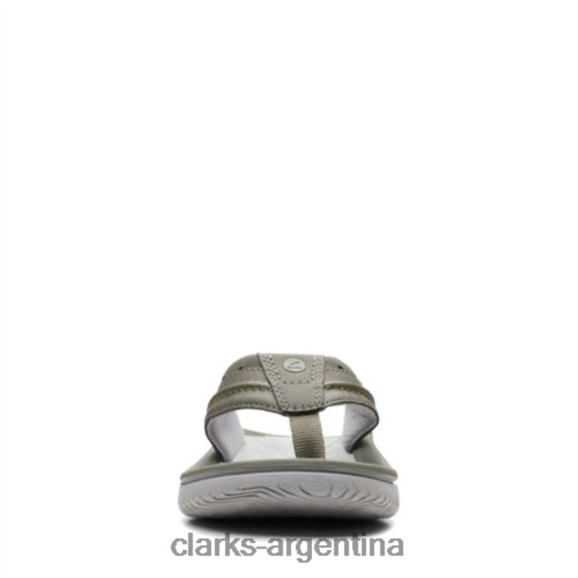 Clarks hombres 2FZPZ4416 clarks oliva wesley post aceituna