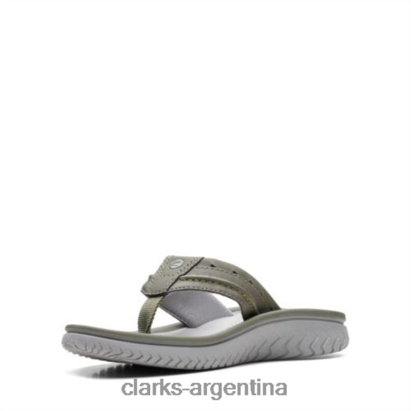 Clarks hombres 2FZPZ4416 clarks oliva wesley post aceituna