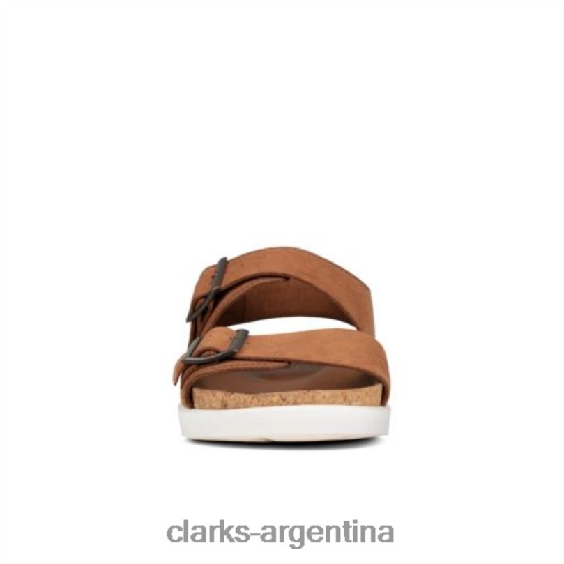 Clarks hombres 2FZPZ4422 clarks nobuk tostado oscuro Sunder Beach nubuck bronceado oscuro