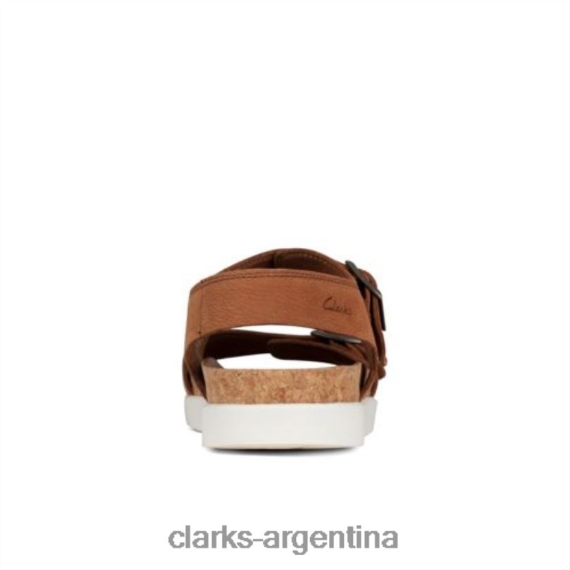 Clarks hombres 2FZPZ4422 clarks nobuk tostado oscuro Sunder Beach nubuck bronceado oscuro