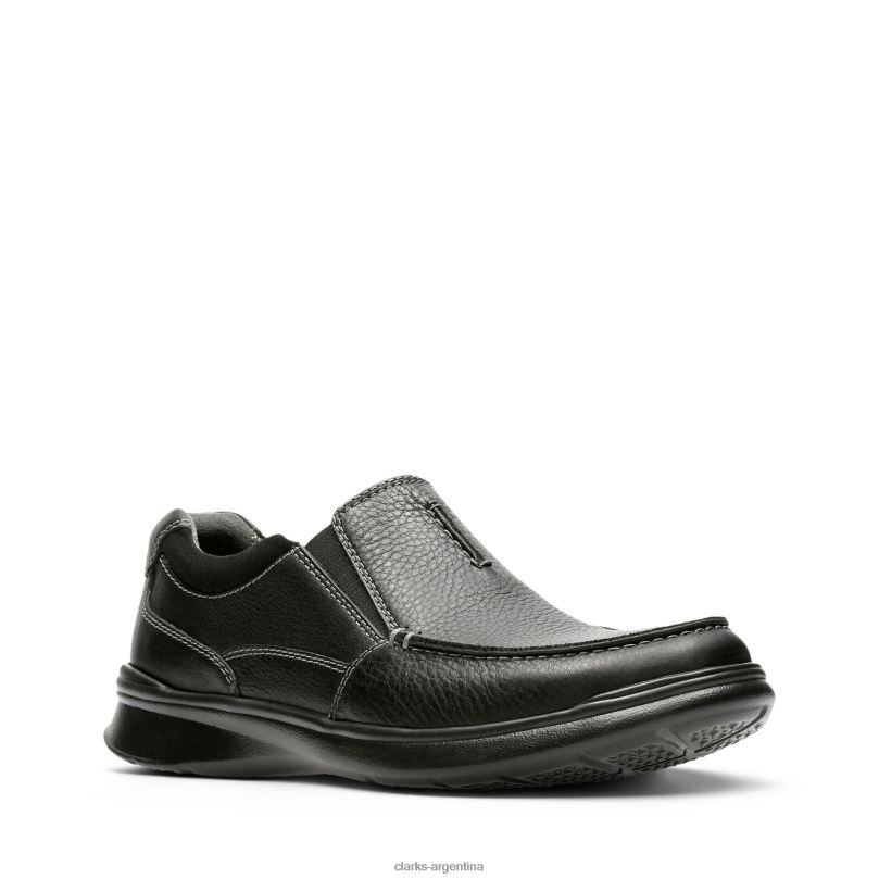 Clarks hombres 2FZPZ3486 Clarks de cuero negro aceitoso sin cotrell cuero negro aceitoso