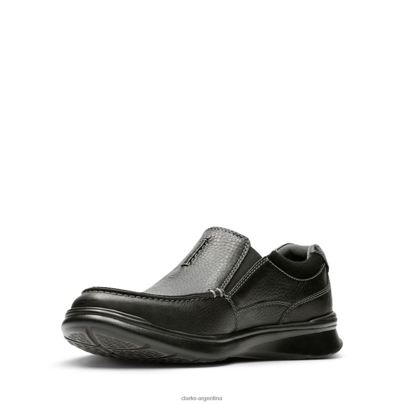 Clarks hombres 2FZPZ3486 Clarks de cuero negro aceitoso sin cotrell cuero negro aceitoso