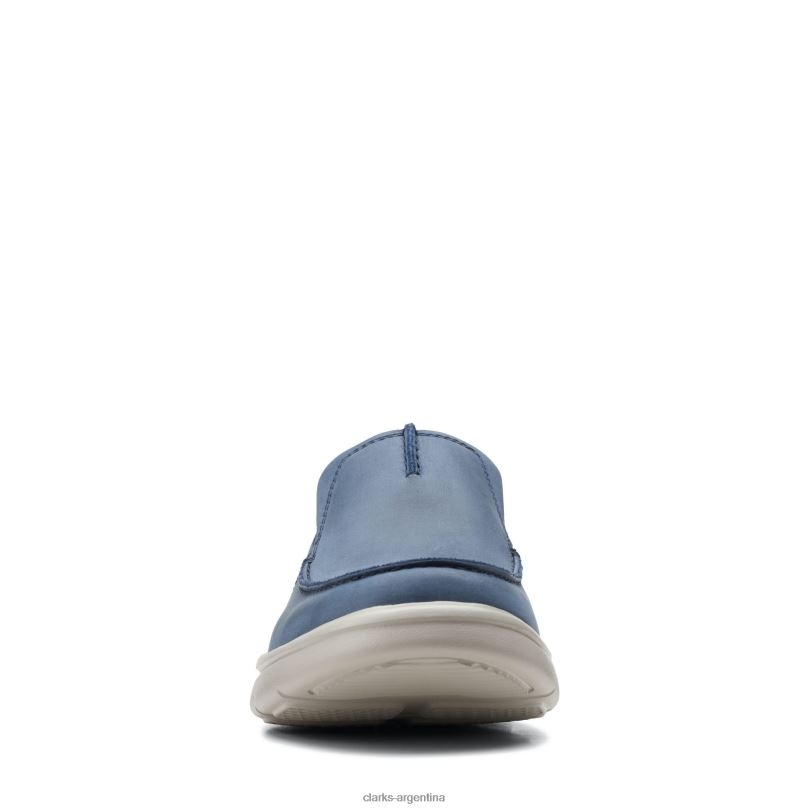 Clarks hombres 2FZPZ3679 bradley free clarks cuero azul marino cuero azul marino