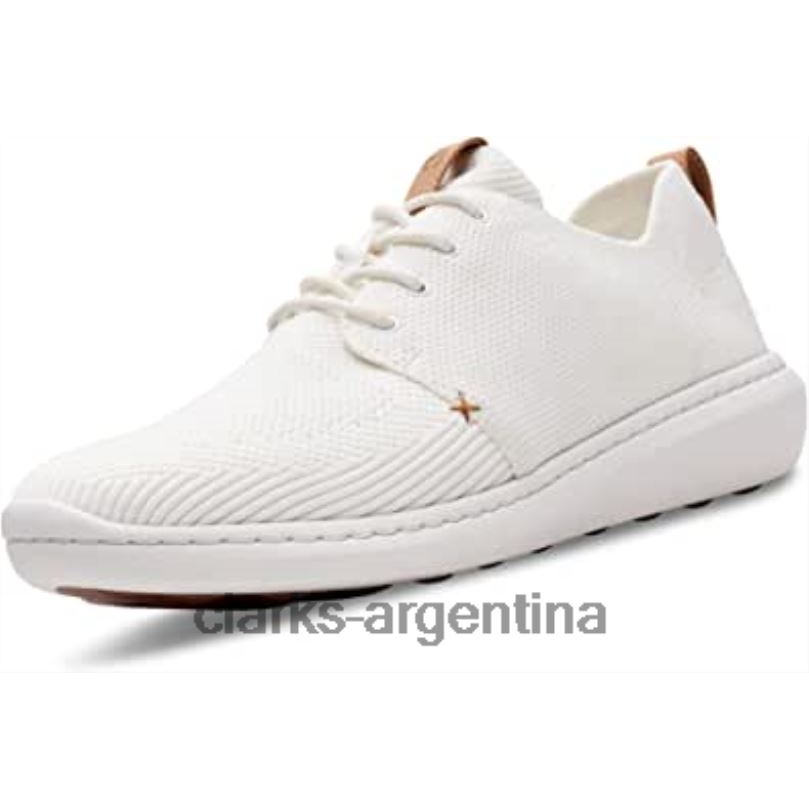 Clarks hombres 2FZPZ1162 Zapatilla clarks step urban mix para hombre blanco blanco