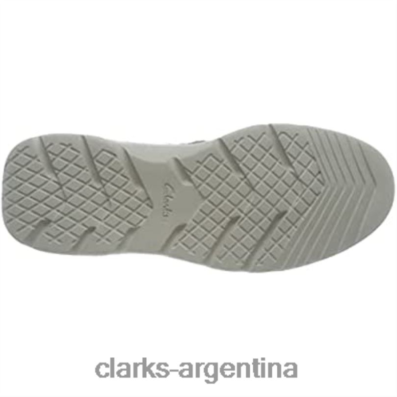 Clarks hombres 2FZPZ1826 Zapatilla clarks gaskill lace para hombre de nobuk tostado nubuck bronceado