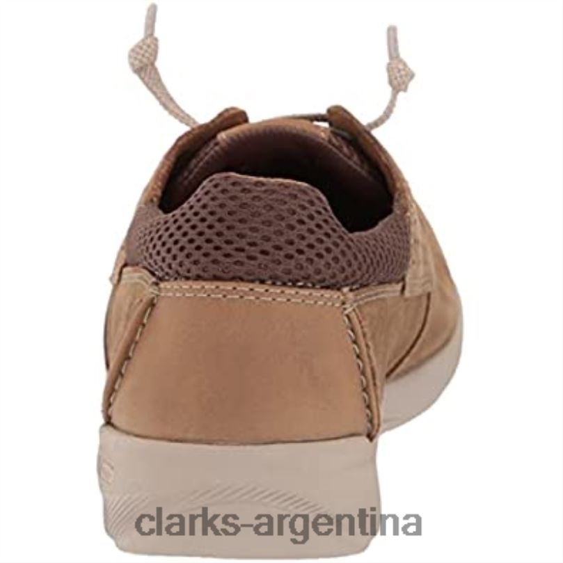 Clarks hombres 2FZPZ1992 Zapatilla clarks gorwmoc de nobuk arena oscura para hombre nubuck arena oscura