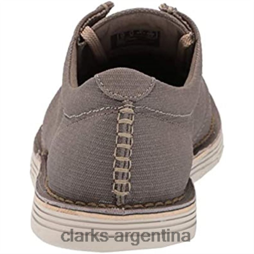 Clarks hombres 2FZPZ2388 zapatillas forge run de lona verde oliva para hombre clarks lona oliva