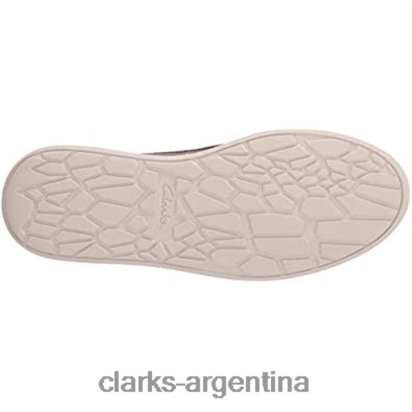 Clarks hombres 2FZPZ2483 Zapatilla clarks cantal lace de lona piedra para hombre lienzo de piedra