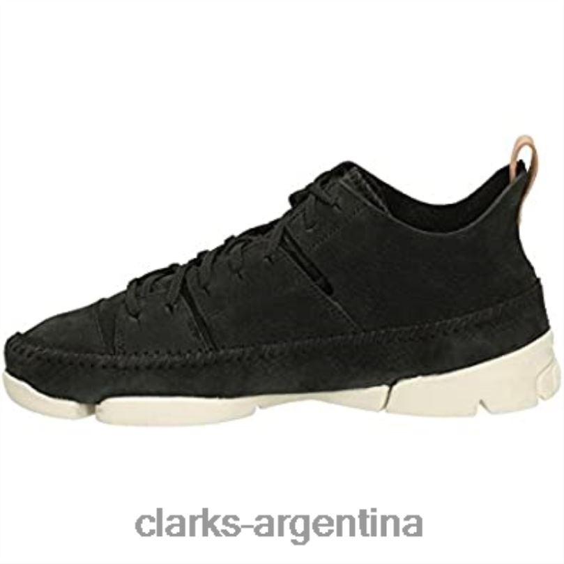 Clarks hombres 2FZPZ2553 Zapatillas bajas clarks originales trigenic flex de hombre en negro nubuck negro
